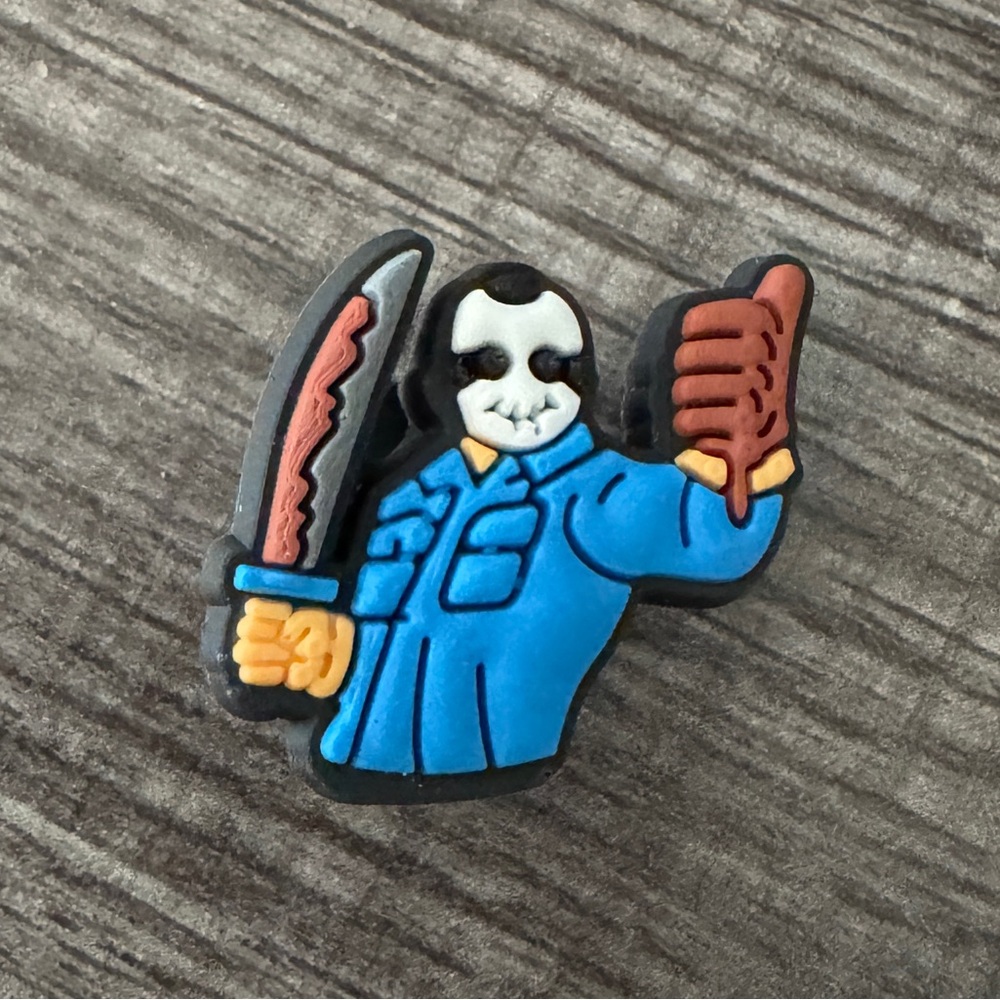 Michael Myers CROCS Jibbitz Shoe Charm 5/$20